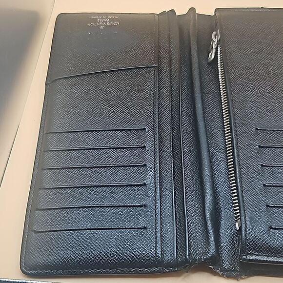 LOUIS VUITTON Brazza Damier Graphite Wallet Authentic Long - Picture 6 of 10